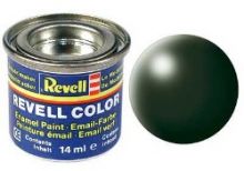 Revell Enamel Paint number 363 silk matt dark green