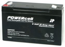 6v 10a Lead acid gel battery