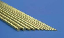 8163 3/32 Solid brass rod 12ins