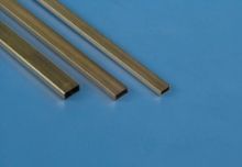 8268 3/16 x 3/8 x .014 Rect. brass tube