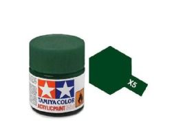 Tamiya mini acrylic paint 10ml X-5 gloss green