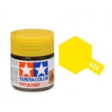 Tamiya mini acrylic paint 10ml X-24 clear yellow