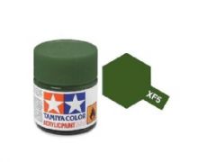 Tamiya mini acrylic paint 10ml XF-5 flat green