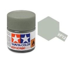 Tamiya mini acrylic paint 10ml XF-12 flat j.n grey