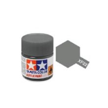 Tamiya mini acrylic paint 10ml XF-22 matt rlm grey