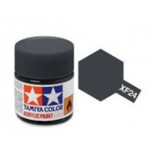 Tamiya mini acrylic paint 10ml XF-24 matt dark grey