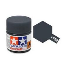 Tamiya mini acrylic paint 10ml XF-50 matt field blue