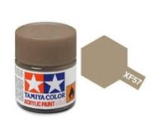 Tamiya mini acrylic paint 10ml XF-57 matt buff