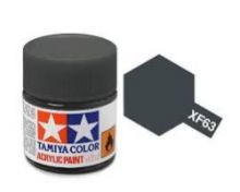 Tamiya mini acrylic paint 10ml XF-63 matt german grey