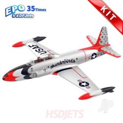 HSD Jets T-33 120mm EDF Foam Jet, Thunderbird (Kit)