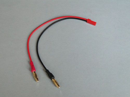 Charge Lead 4mm - male BEC