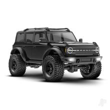 TRX-4ᴍ 2021 Ford Bronco 1:18 4X4 Electric Trail Crawler, Black (+ TQ 2-ch, ECM-2.5, Titan 87T, 750mAh 2-Cell LiPo, USB Charger)