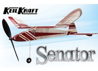 Keil Kraft Senator Kit - 32inch Free-Flight Rubber Duration